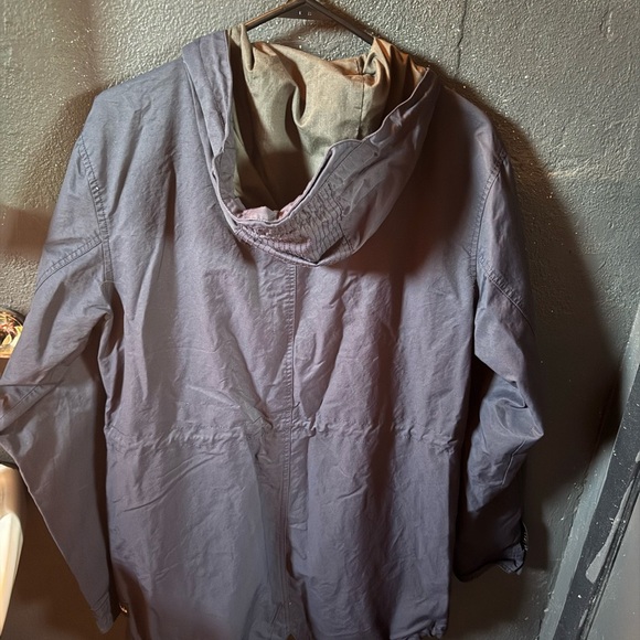 Barney Cools Blue Waterproof Rain Hooded Jacket - Picture 4 of 4